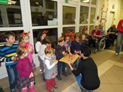 Vánoční vystoupení v Domově důchdců v Luštěnicích